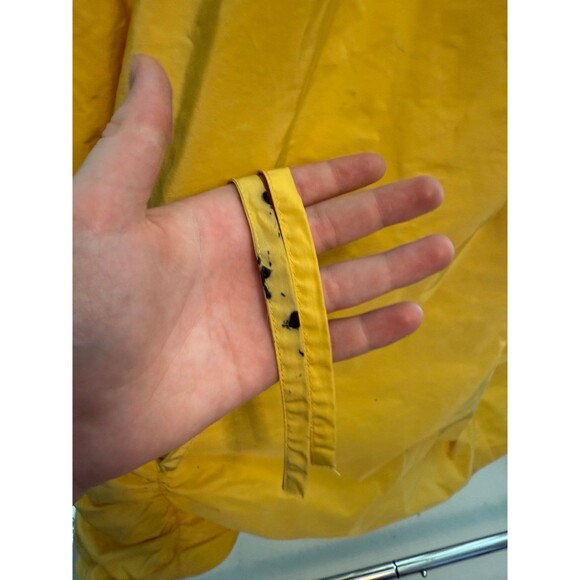 Anthropologie Corset High-Low Bubble Dress Yellow Size Large (flawed) - Picture 7 of 8